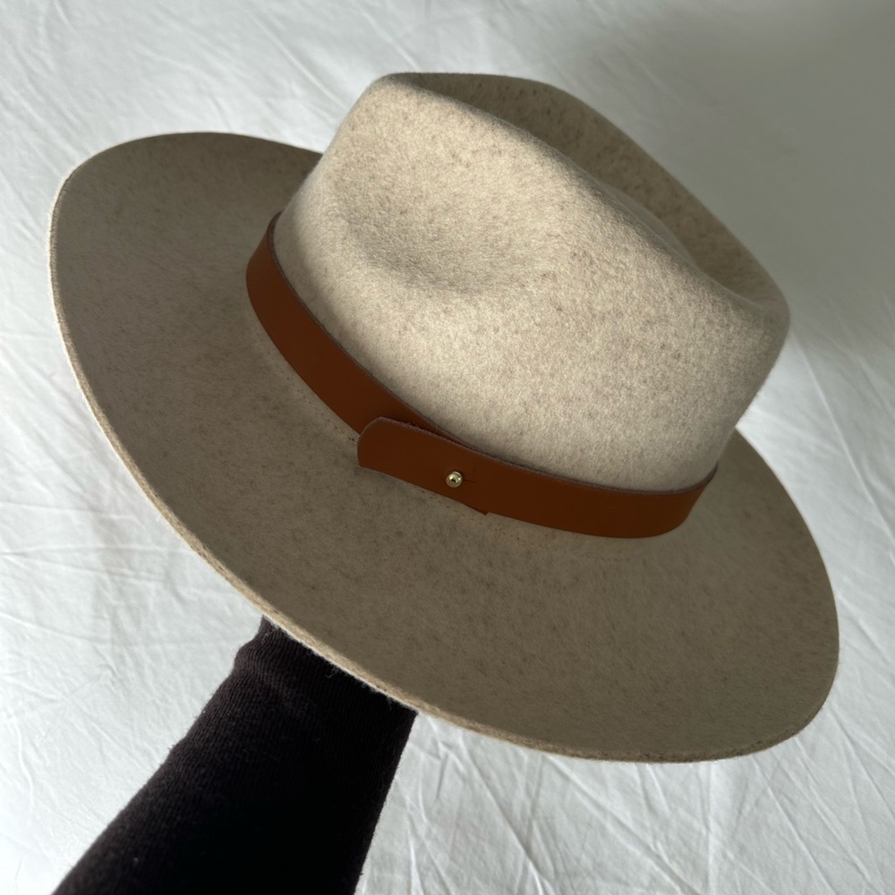 Gigi Pip Monroe Rancher Hat in Oatmeal size 57